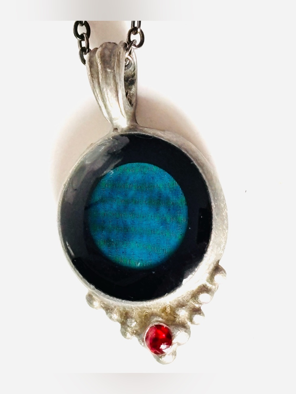 Moonglow Classic black Swarovski necklace